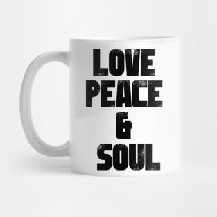 Love Peace & Soul Mug